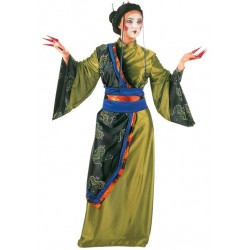 Location déguisement Geisha verte