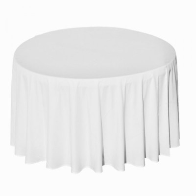 Location nappe ronde blanche 290cm