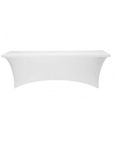 Location housse de chaise en lycra blanc