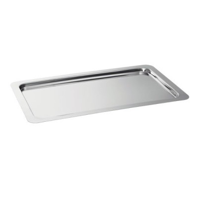 Location plateau inox rectangulaire 53x32.5cm