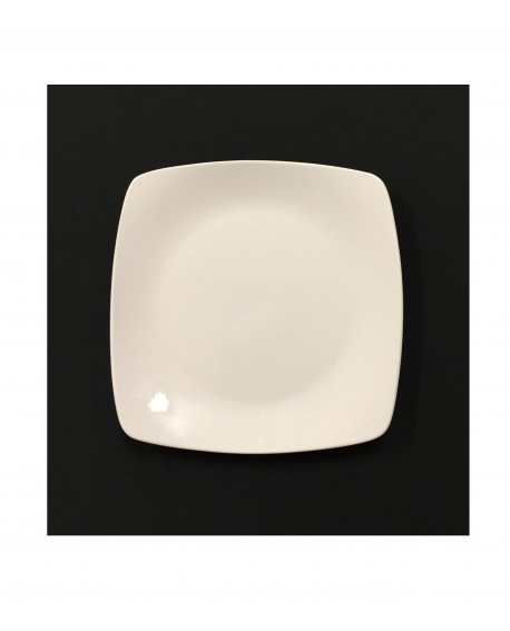 Assiette entrée/dessert carrée