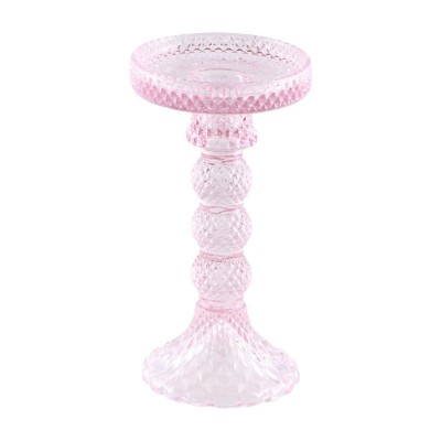 Location Porte bougie bois 17cm or 2