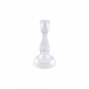 Location bougeoir en verre 21cm