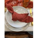 Location housse de mange debout en lycra blanc