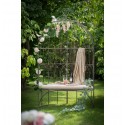 Location bougeoir en verre 16.5cm