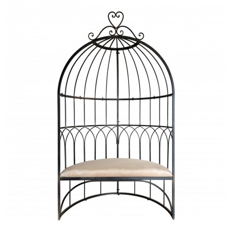 Location bougeoir en verre 16.5cm