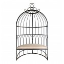 Location bougeoir en verre 16.5cm