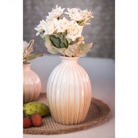 Location vase Bella brun 17cm