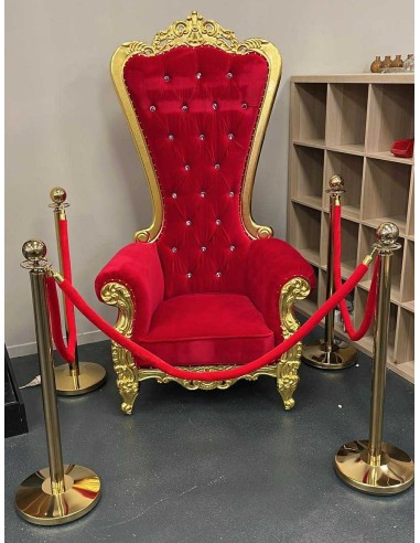 Location fauteuil du père noël luxe 2