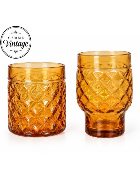 Gamme verres ambrés